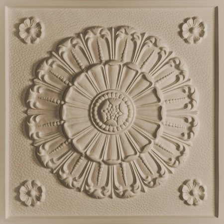 Ceilume Medallion 2ft x 2ft Latte Ceiling Tile V1-MDLION-22LAO
